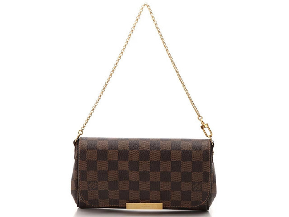 LOUIS VUITTON Favorite Damier Ebene Brown
